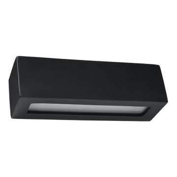 Iluminação de parede VEGA 1xE27/60W/230V preta