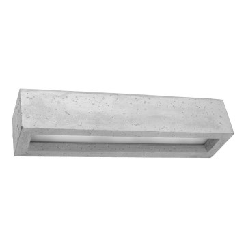 Iluminação de parede VEGA 2xE27/60W/230V 50 cm betão