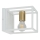 Iluminação de parede VIGO 1xE27/60W/230V branca/dourada