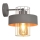Iluminação de parede VOLTA 1xE27/15W/230V cinzento