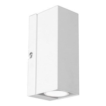 Iluminação de parede WALL 1xGU10/8W/230V branco