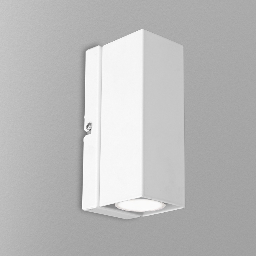 Iluminação de parede WALL 1xGU10/8W/230V branco