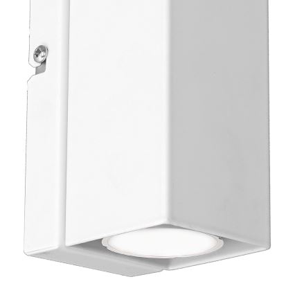 Iluminação de parede WALL 1xGU10/8W/230V branco