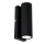 Iluminação de parede WALL 1xGU10/8W/230V preto