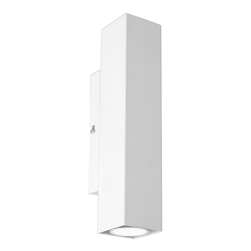 Iluminação de parede WALL 2xGU10/8W/230V branco