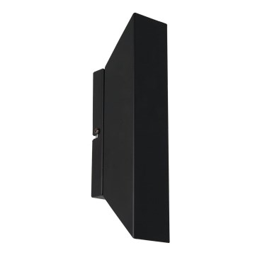 Iluminação de parede WALL 2xGU10/8W/230V preto