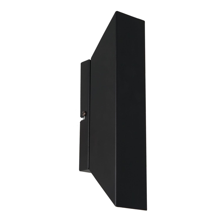 Iluminação de parede WALL 2xGU10/8W/230V preto
