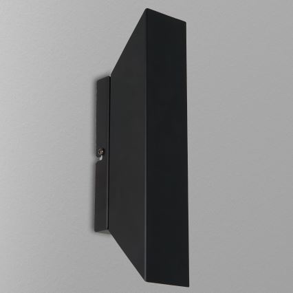 Iluminação de parede WALL 2xGU10/8W/230V preto