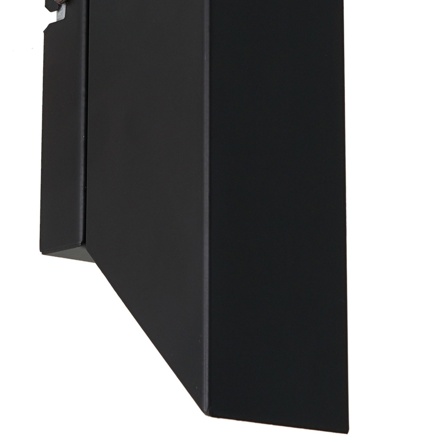 Iluminação de parede WALL 2xGU10/8W/230V preto