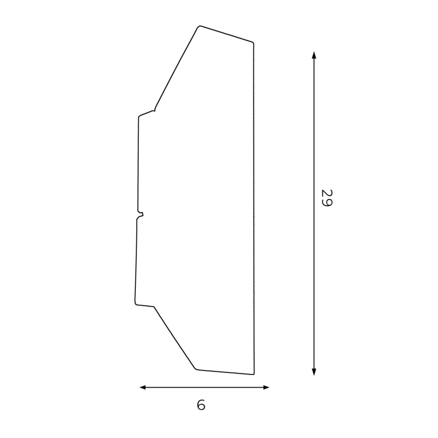 Iluminação de parede WALL 2xGU10/8W/230V preto