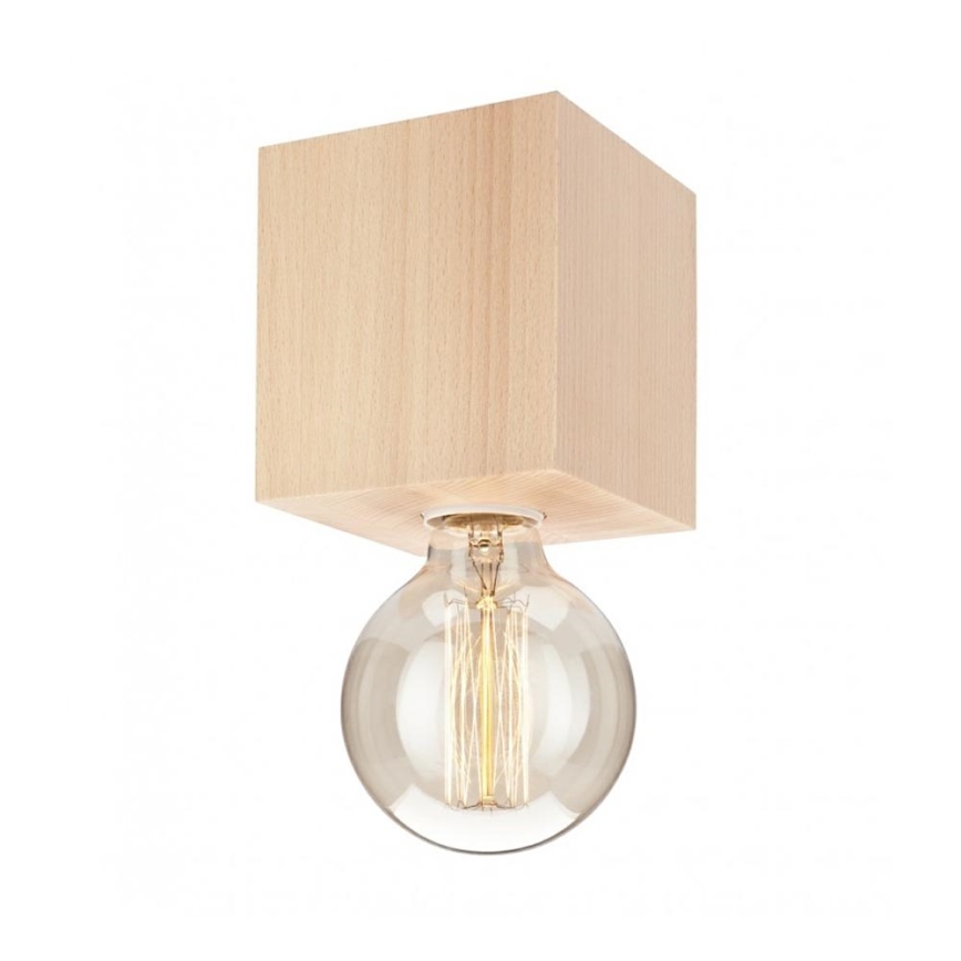 Iluminação de teto 1xE27/60W/230V faia - FSC certificado