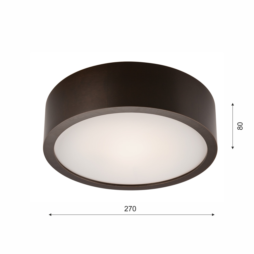 Iluminação de teto 1xE27/60W/230V pinho - FSC certificado