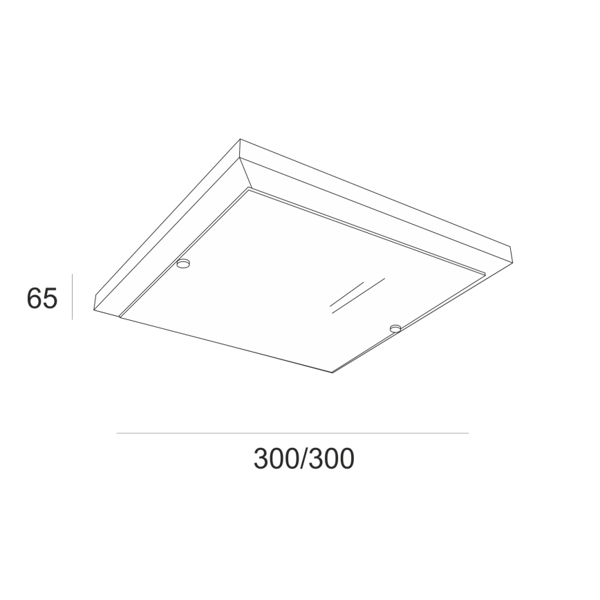 Iluminação de teto 1xE27/60W/230V pinho - FSC certificado