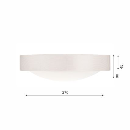 Iluminação de teto 1xE27/60W/230V pinho - FSC certificado