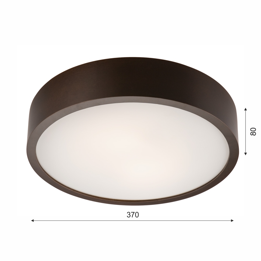 Iluminação de teto 2xE27/60W/230V pinho - FSC certificado