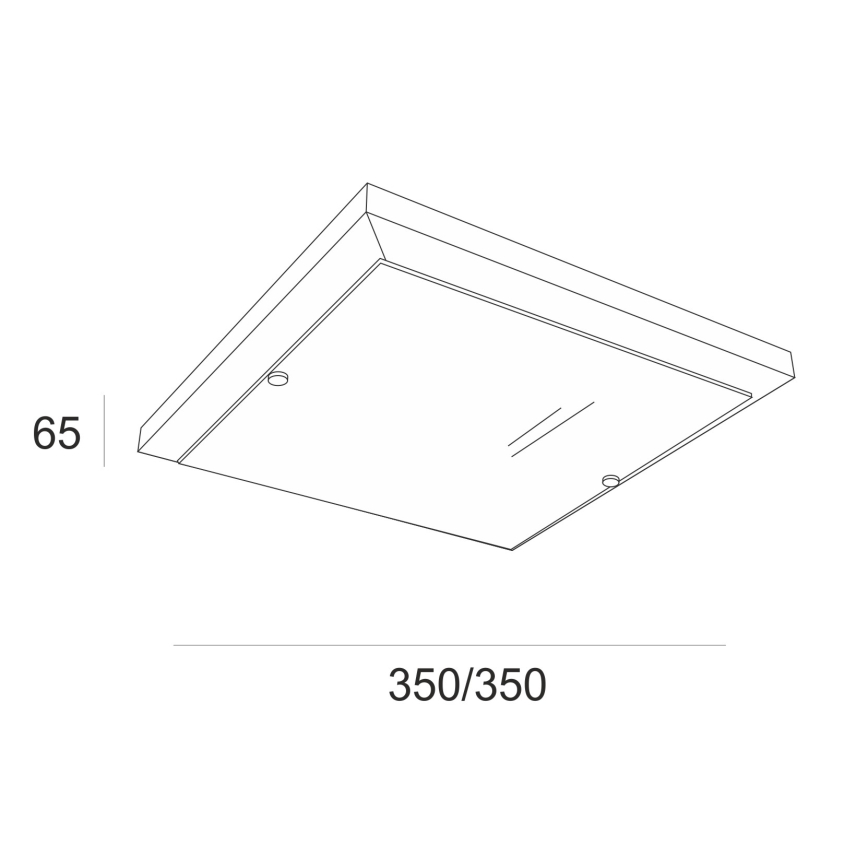 Iluminação de teto 2xE27/60W/230V pinho - FSC certificado