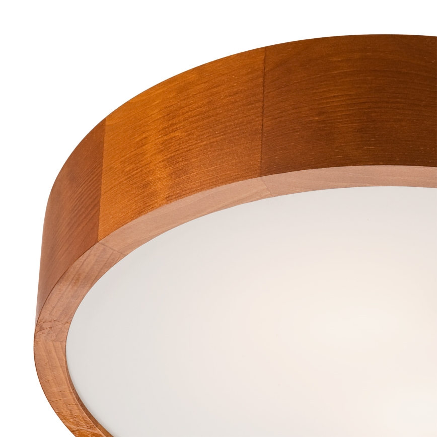 Iluminação de teto 2xE27/60W/230V pinho