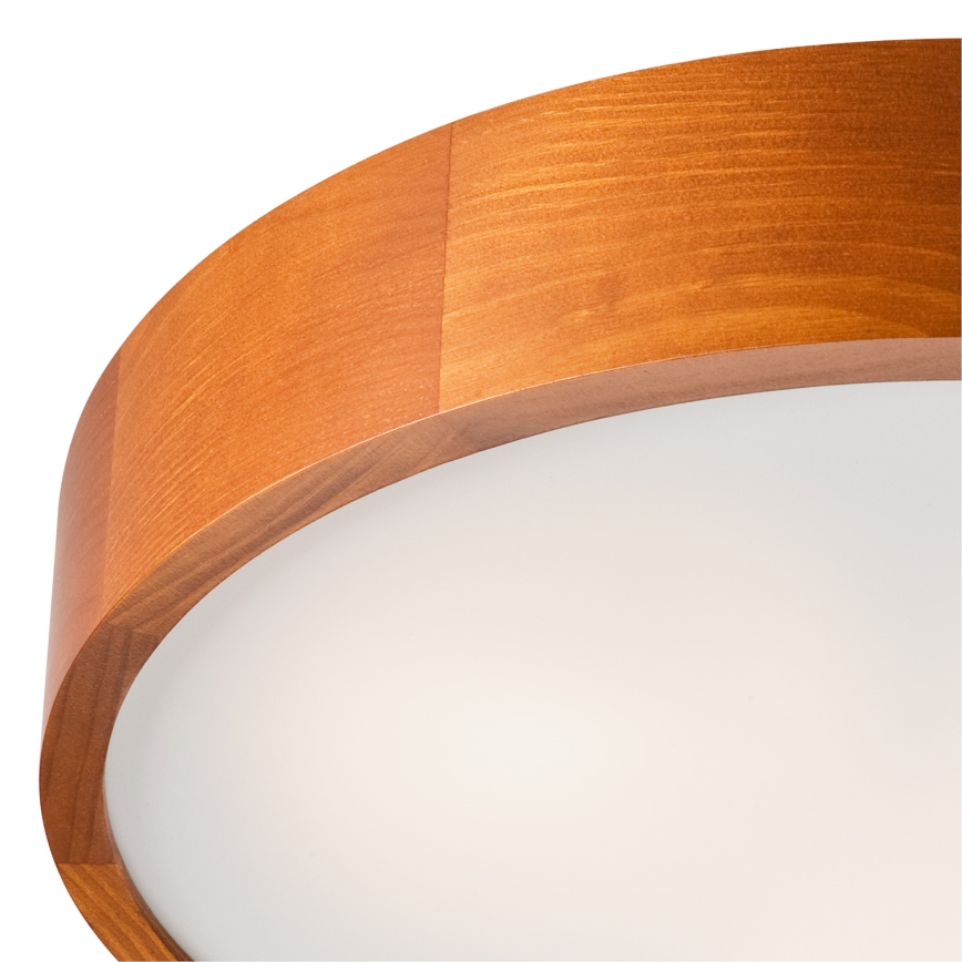 Iluminação de teto 3xE27/60W/230V pinho