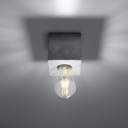 Iluminação de teto ABEL 1xE27/60W/230V betão