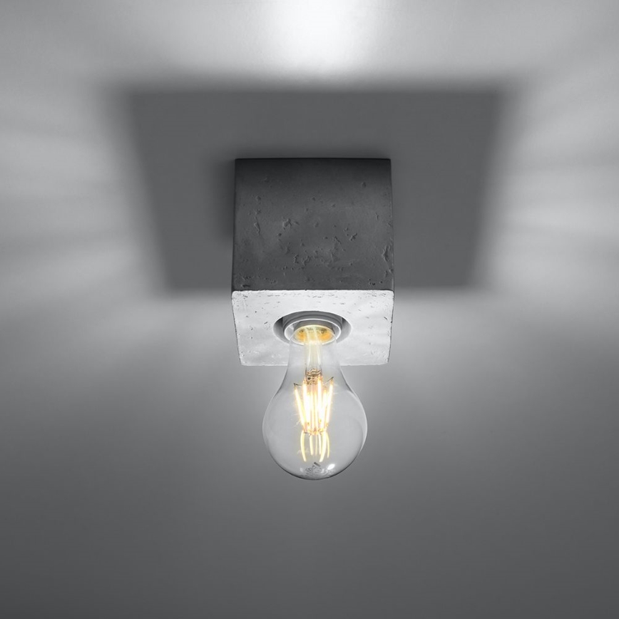 Iluminação de teto ABEL 1xE27/60W/230V betão