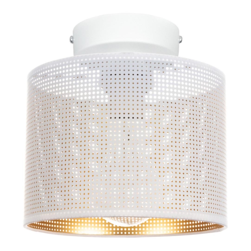 Iluminação de teto ALDO 1xE27/60W/230V diâmetro 20 cm branco