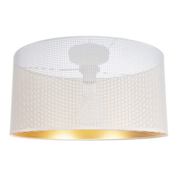 Iluminação de teto ALDO 1xE27/60W/230V diâmetro 40 cm branco