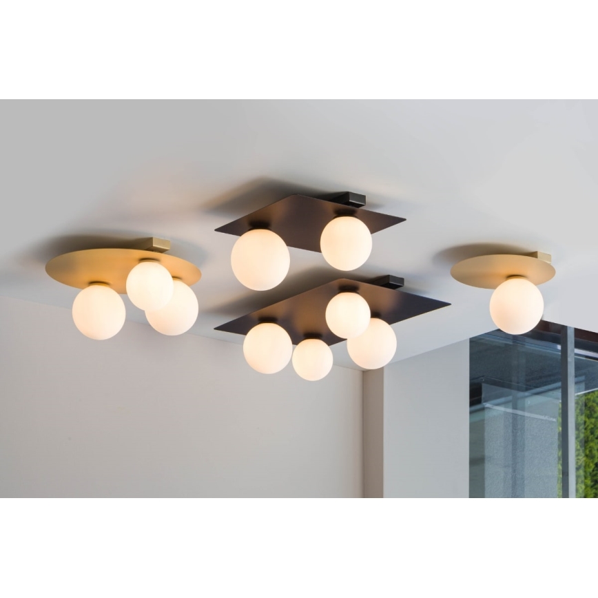Iluminação de teto ARGON 1xG9/12W/230V dourada