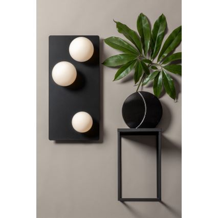 Iluminação de teto ARGON 3xG9/12W/230V preta