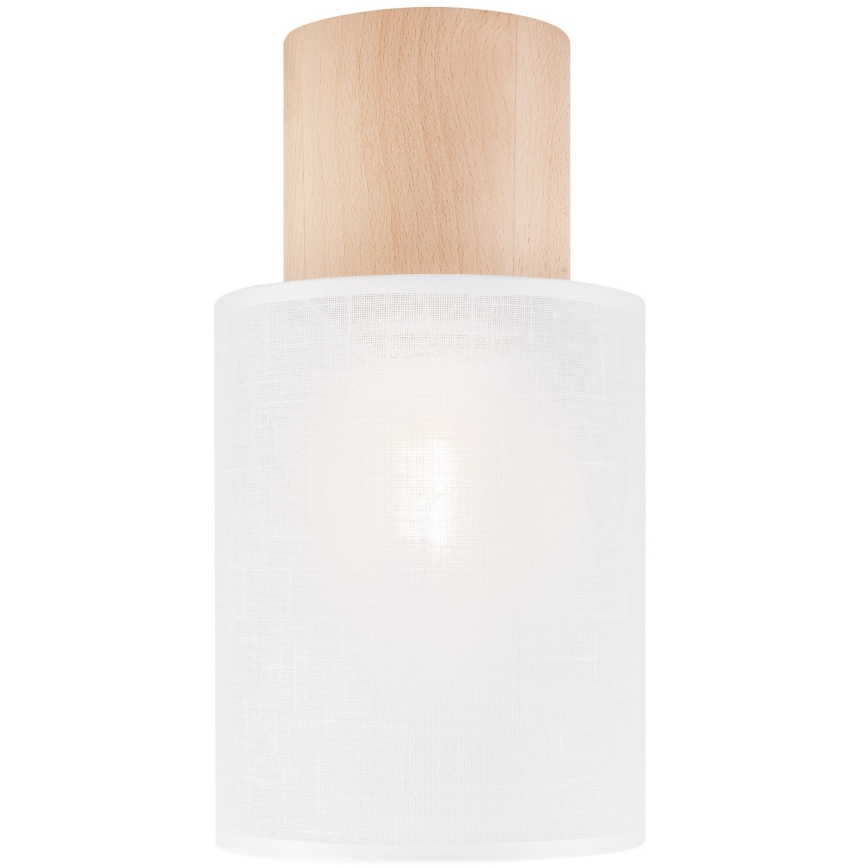 Iluminação de teto ARI 1xE27/60W/230V diâmetro 16 cm branco