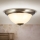 Iluminação de teto AUSTRIAN OLD LAMP 2xE27/60W/230V diâmetro 27 cm bronze/bege