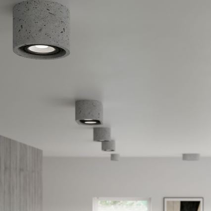 Iluminação de teto BASIC AR111 1xGU10/40W/230V betão