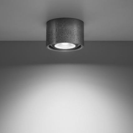 Iluminação de teto BASIC AR111 1xGU10/40W/230V betão
