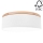 Iluminação de teto BENITA 2xE27/25W/230V diâmetro 48 cm branco/carvalho – FSC certificado