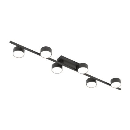 Iluminação de teto BET 6xGX53/12W/230V preto