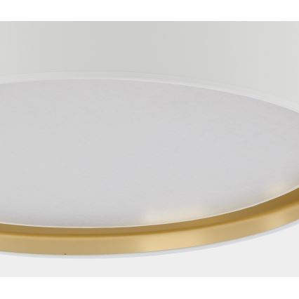 Iluminação de teto BILBAO 4xE27/15W/230V d. 60 cm branco/dourado