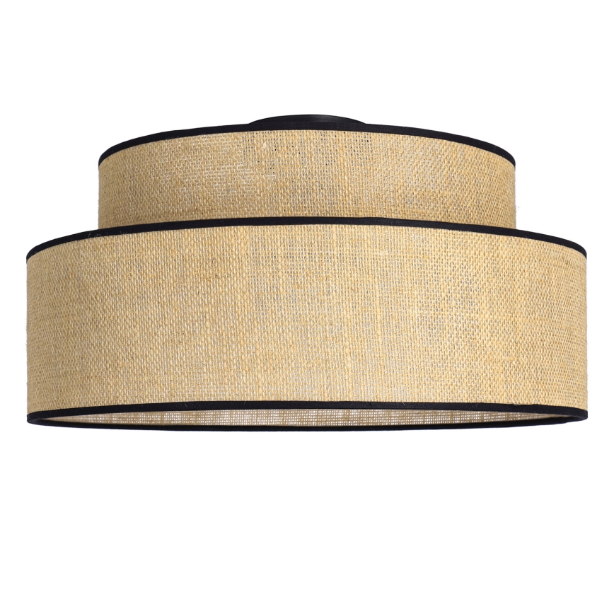 Iluminação de teto BOHO 1xE27/60W/230V bege