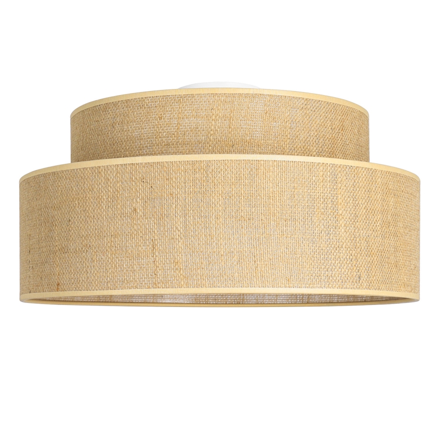 Iluminação de teto BOHO 1xE27/60W/230V bege