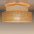 Iluminação de teto BOHO 1xE27/60W/230V diâmetro 40 cm creme/bege