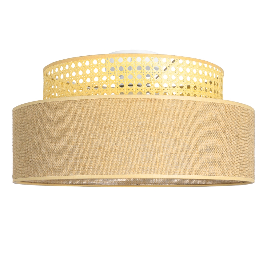 Iluminação de teto BOHO 1xE27/60W/230V vime