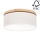 Iluminação de teto BOHO 2xE27/25W/230V diâmetro 38 cm carvalho – FSC certificado