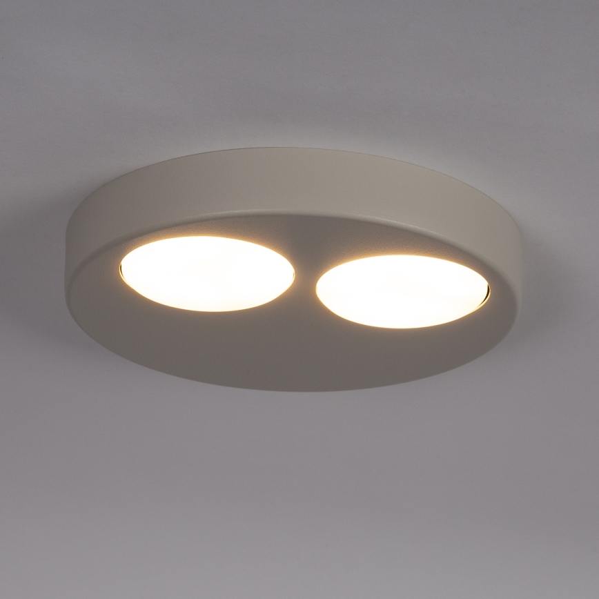 Iluminação de teto BROS 2xGX53/12W/230V bege