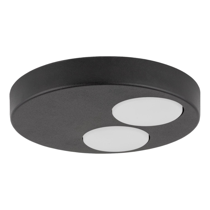 Iluminação de teto BROS 2xGX53/12W/230V preto
