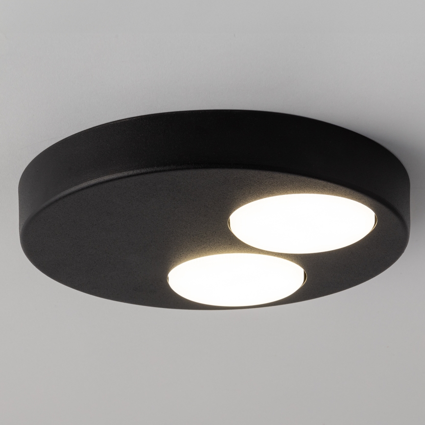 Iluminação de teto BROS 2xGX53/12W/230V preto