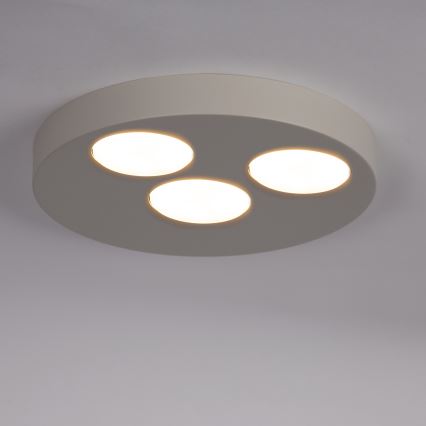 Iluminação de teto BROS 3xGX53/12W/230V bege