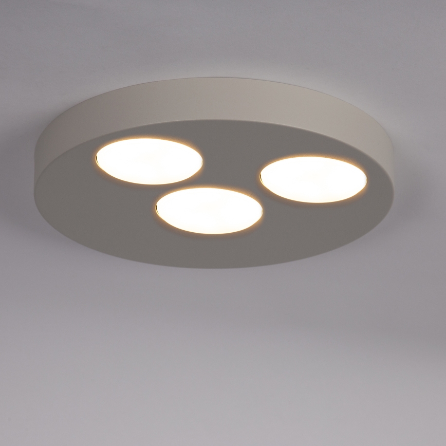 Iluminação de teto BROS 3xGX53/12W/230V bege