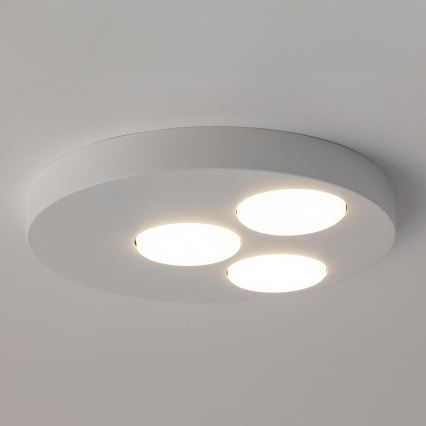 Iluminação de teto BROS 3xGX53/12W/230V branco