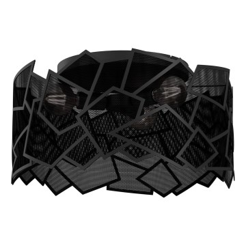 Iluminação de teto CAMO 3xE27/15W/230V preto