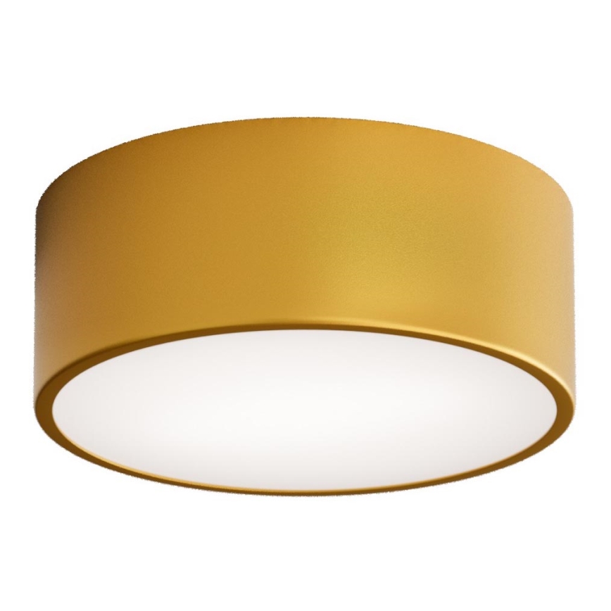 Iluminação de teto CLEO 1xE27/24W/230V diâmetro 20 cm dourado