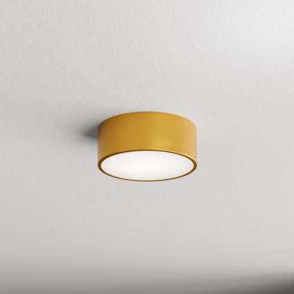 Iluminação de teto CLEO 1xE27/24W/230V diâmetro 20 cm dourado