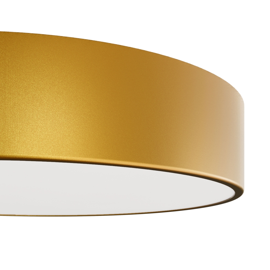 Iluminação de teto CLEO 1xE27/24W/230V diâmetro 20 cm dourado